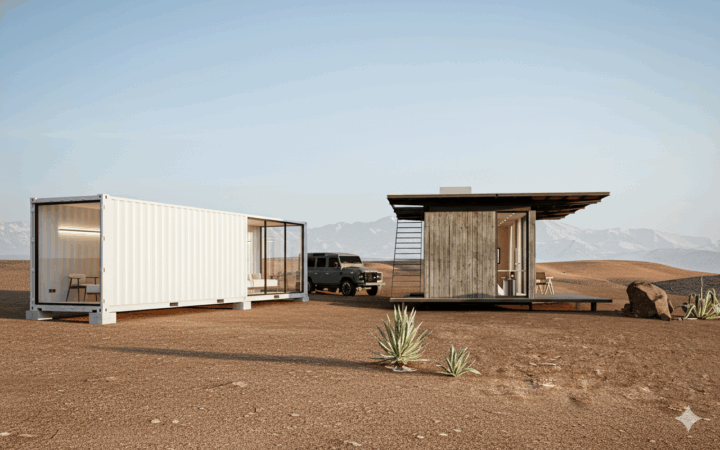 Tiny House, Habitat Modulaire ou Conteneur Aménagé : Quel est le Meilleur Choix au Maroc ?