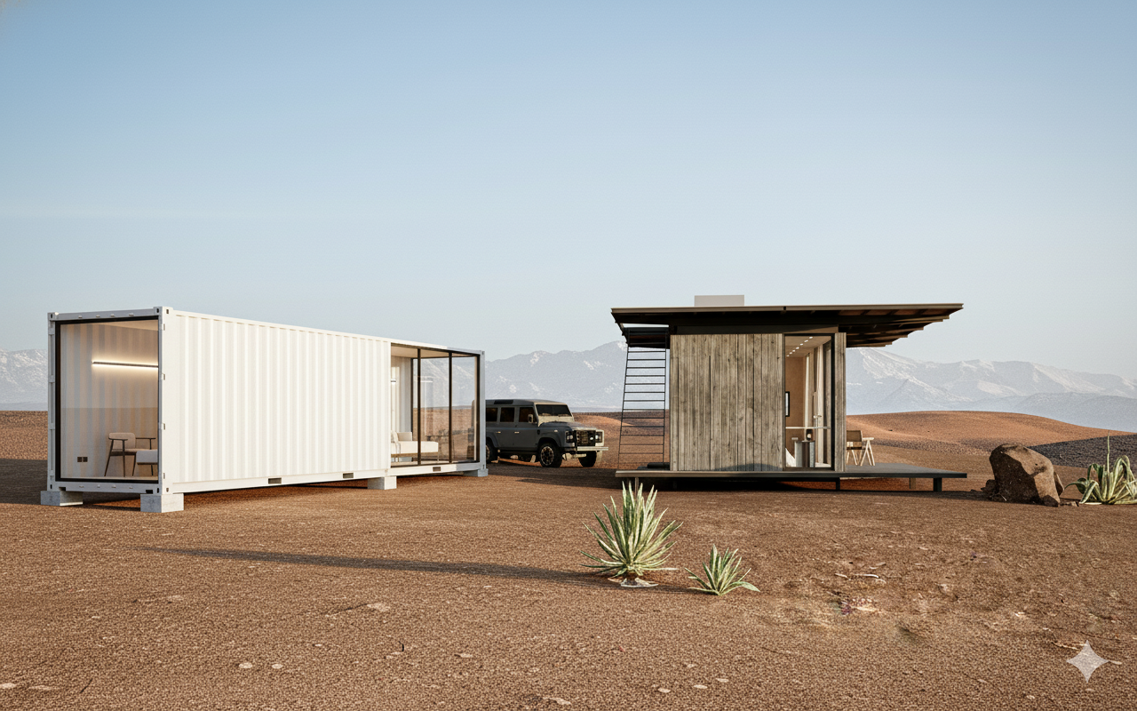 Maison contenaire vs Tiny house